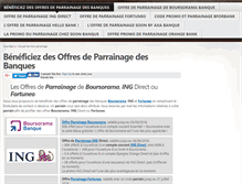 Tablet Screenshot of mon-parrainage.fr